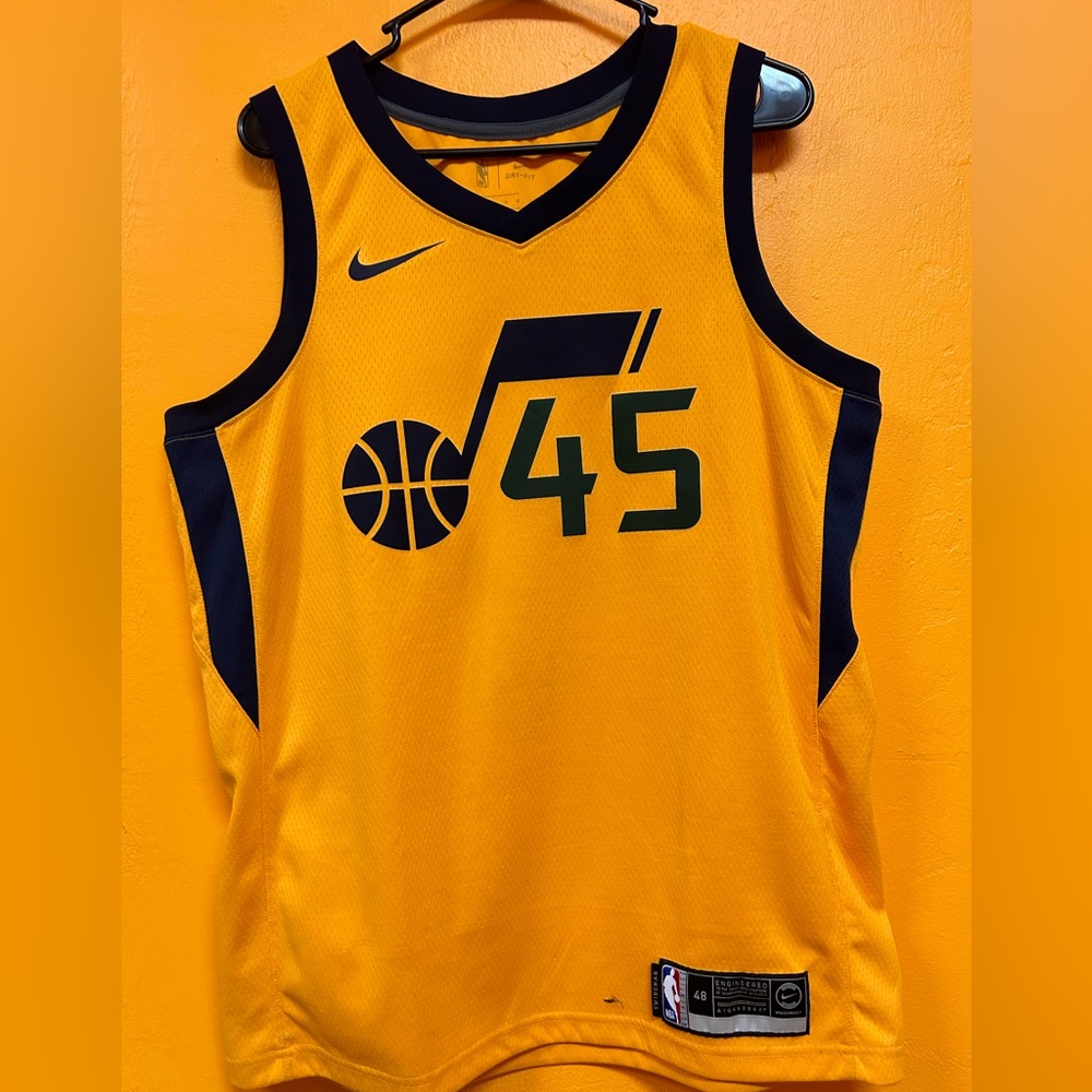 Autographed Jazz jersey